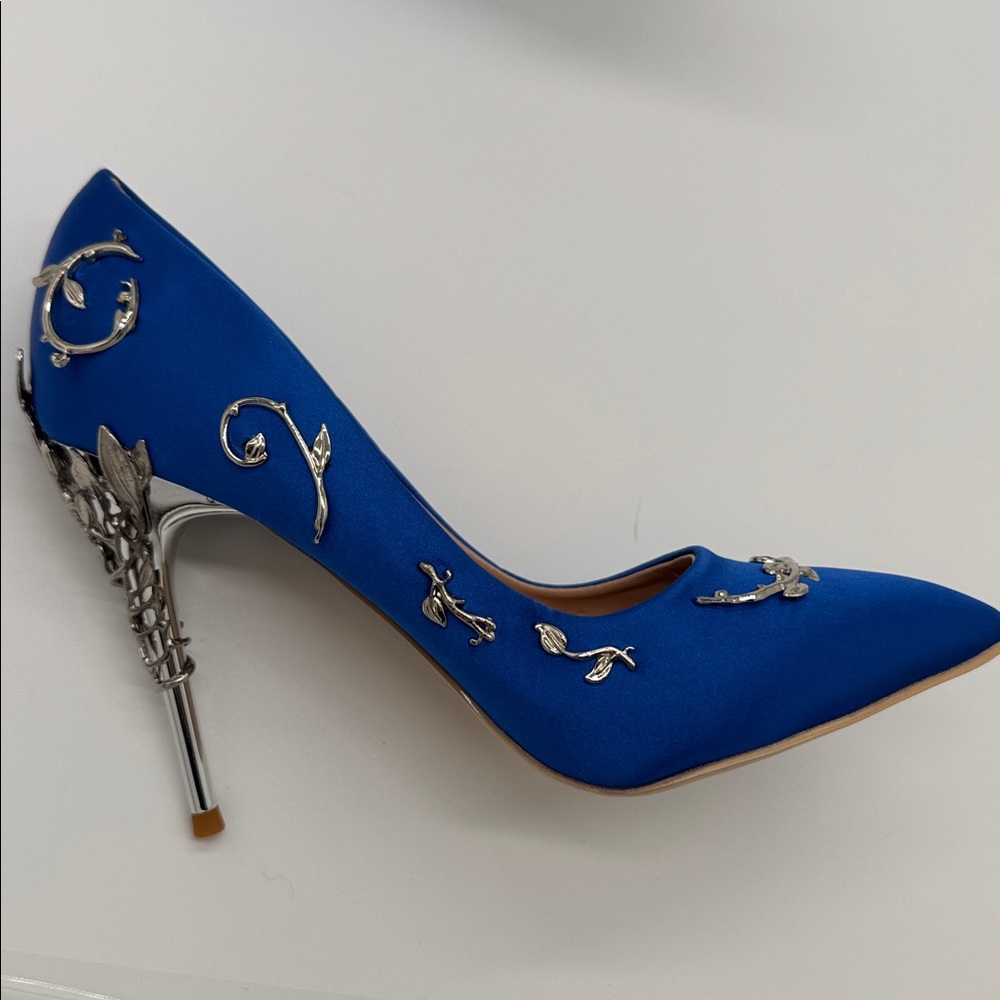 “Something Blue” Bridal Stiletto - Picture 5 of 12